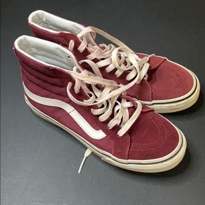 Maroon Vans